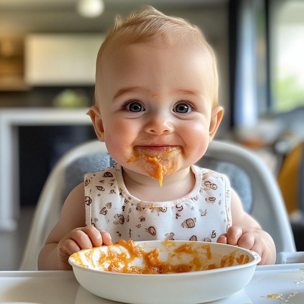 Bebé comiendo - Imagen: Blanca Campos