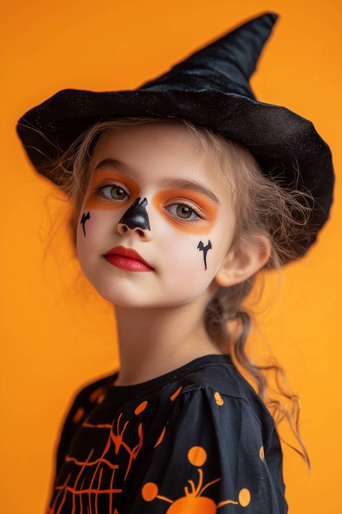 Maquillaje bruja para niños - Blanca Campos