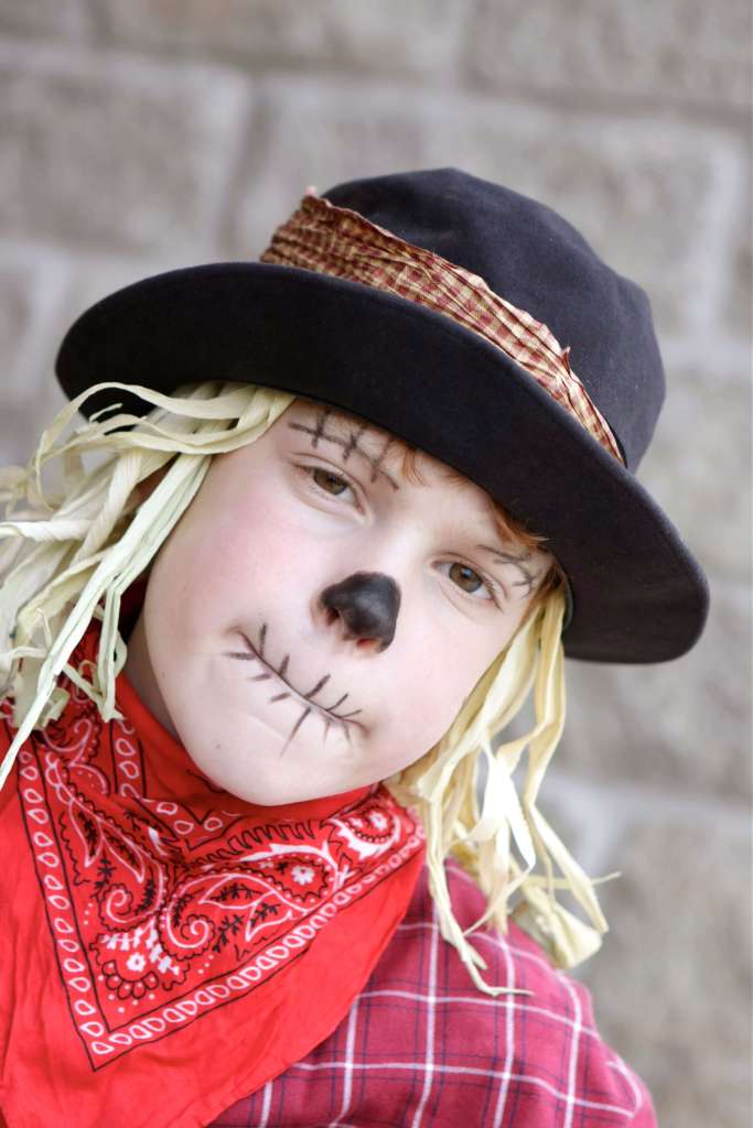 Maquillaje espantapájaros para niños - Blanca Campos