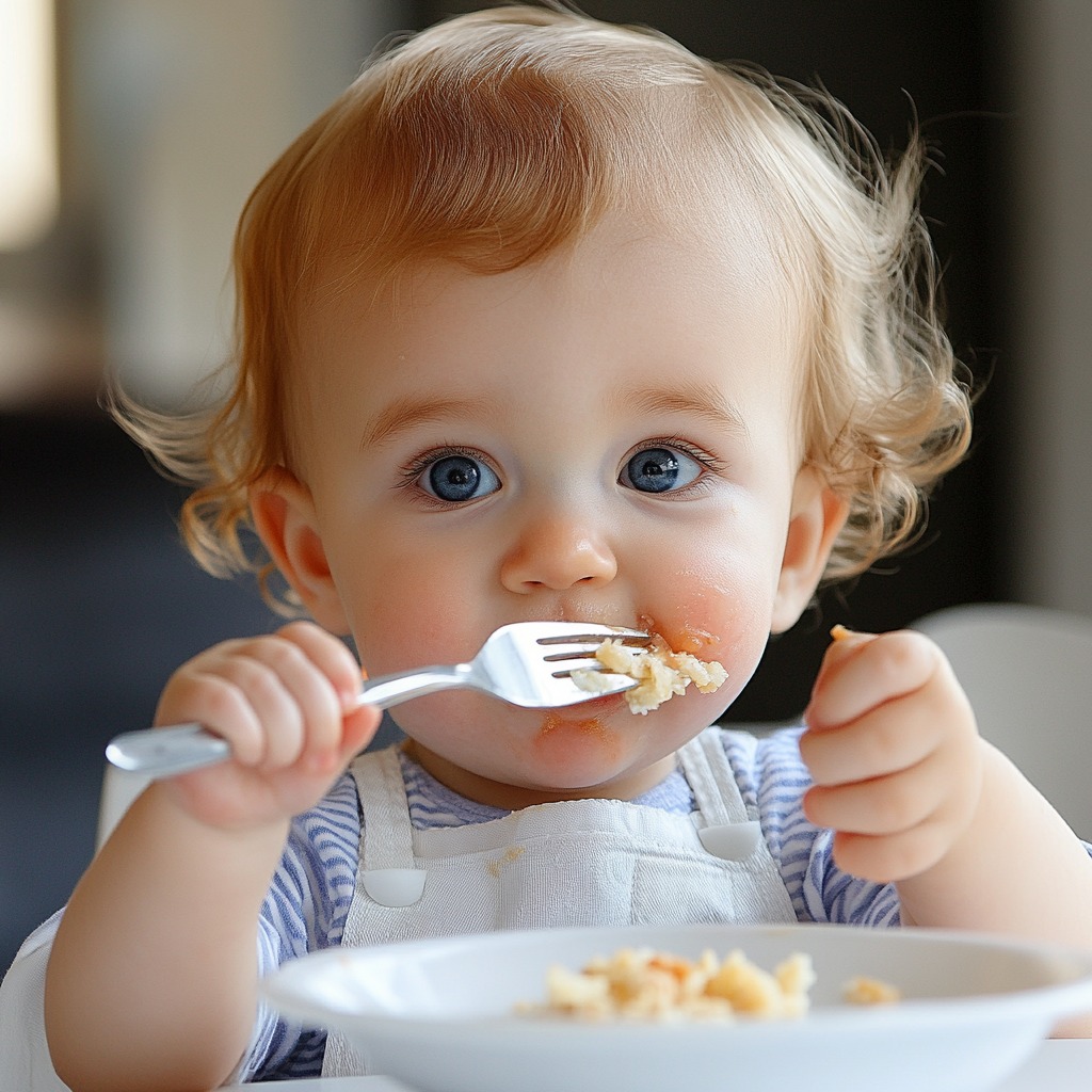 Bebé comiendo - Imagen: Blanca Campos