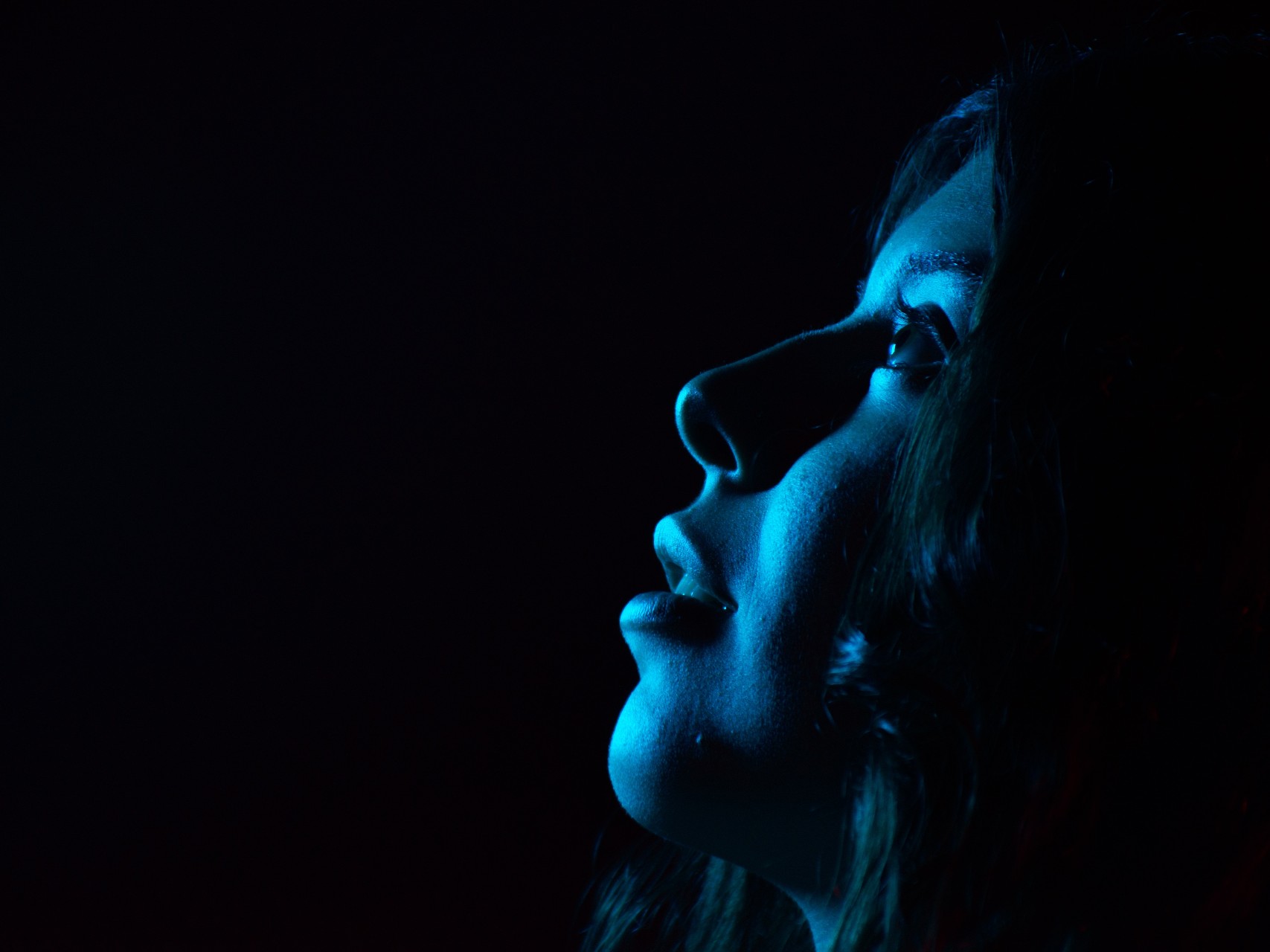 luz azul