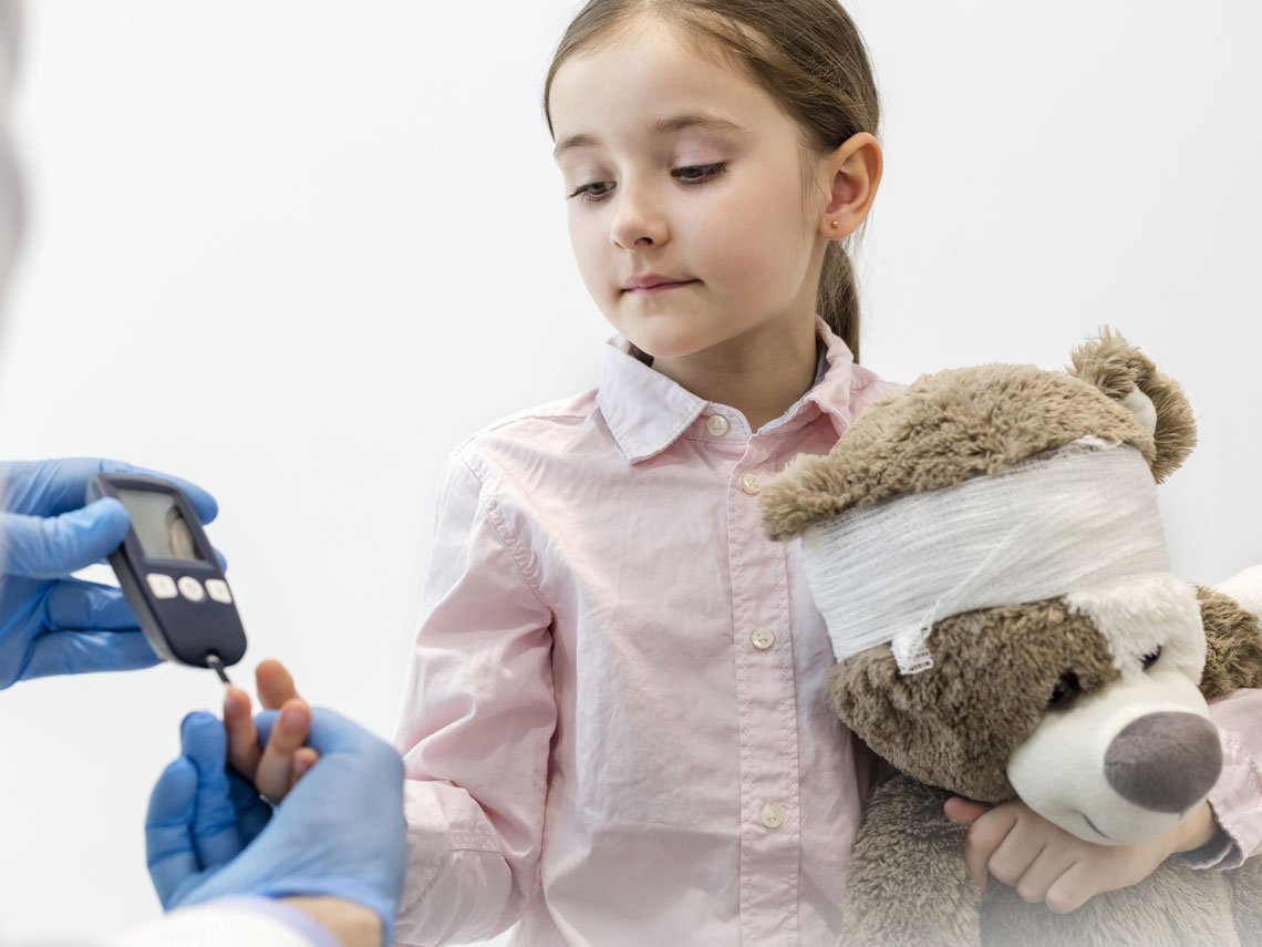 niños con diabetes