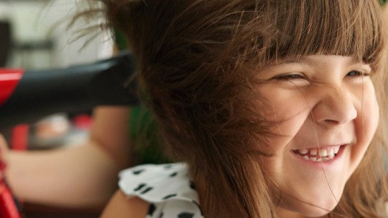 Cuidados del cabello infantil