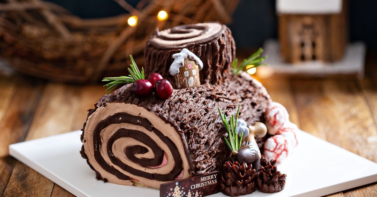 Receta: ¿cómo hacer un tronco de Navidad junto a los niños?