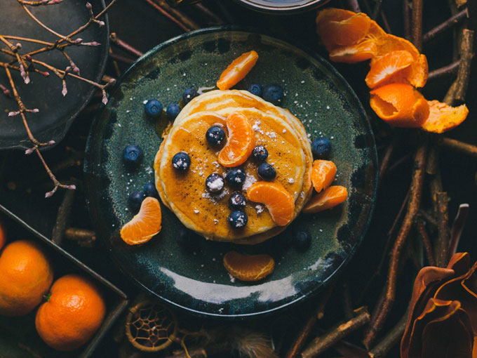 Crepes de calabaza