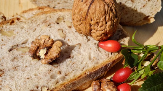 Receta de pan con nueces y pasas