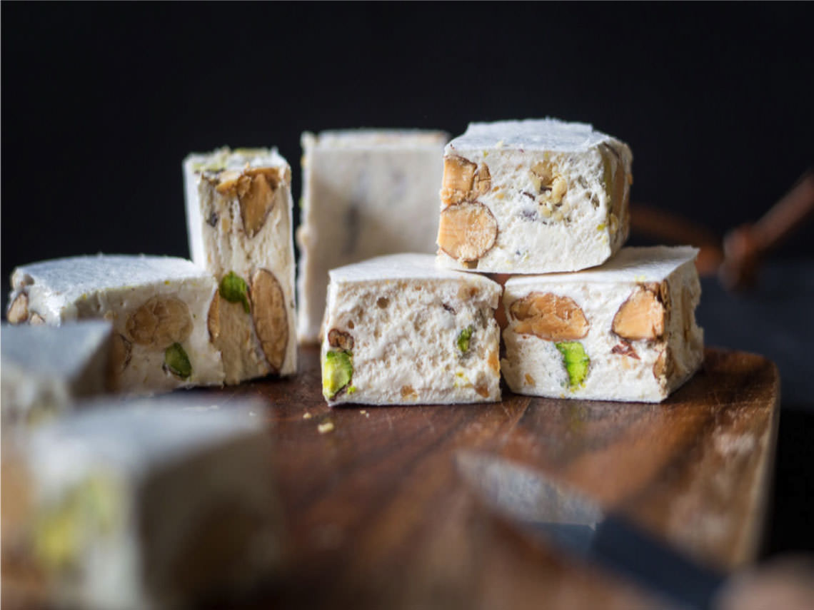 Receta de turrón de Navidad