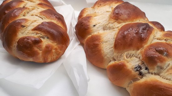 trenza de pan de leche