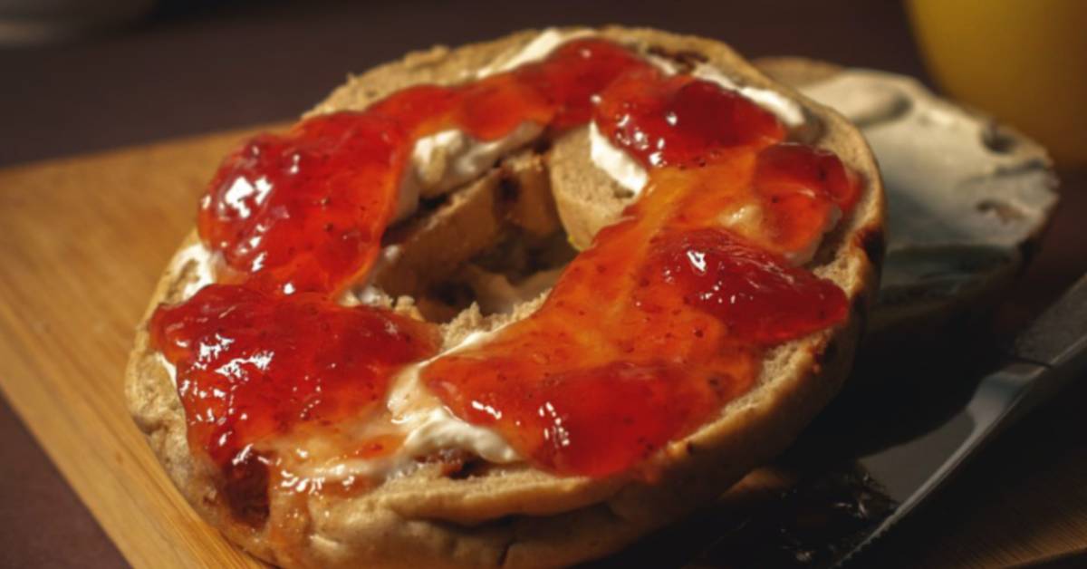 Bagels con rellenos dulces