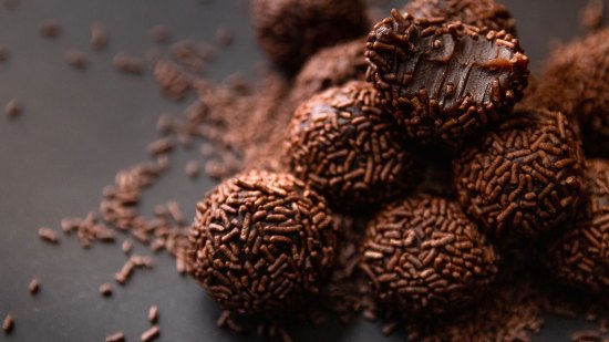 trufas de chocolate