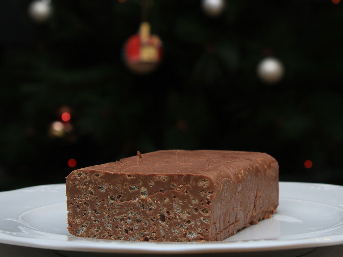 turrón de chocolate