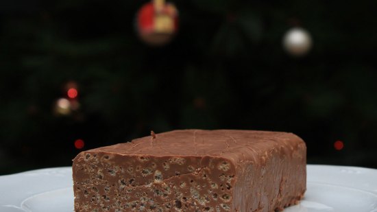 turrón de chocolate