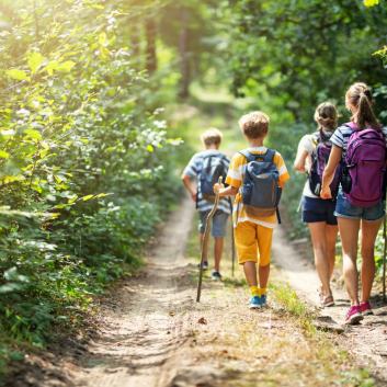 Cómo dar un paseo por la naturaleza con niños