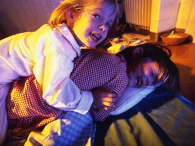 Su primera noche fuera de casa