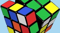 Años 80. El cubo de Rubik