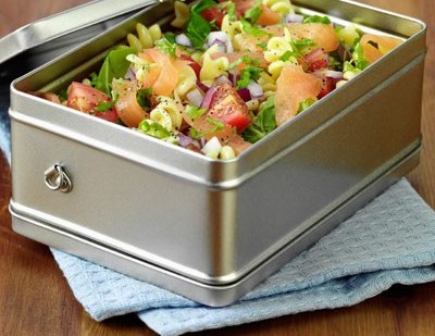 Ensalada de espinacas con salmón