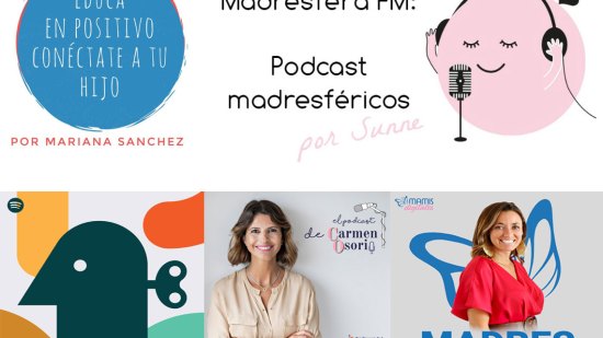 selección de varios podcast