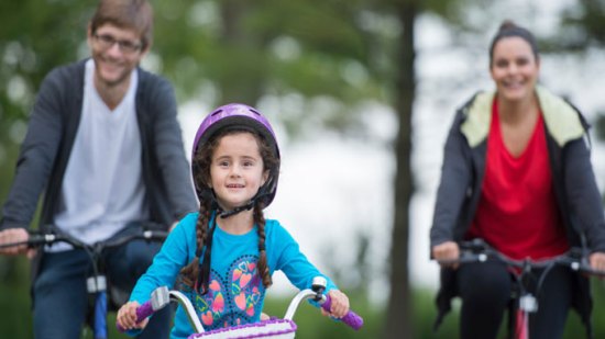 Los mejores lugares para montar en bici con niños