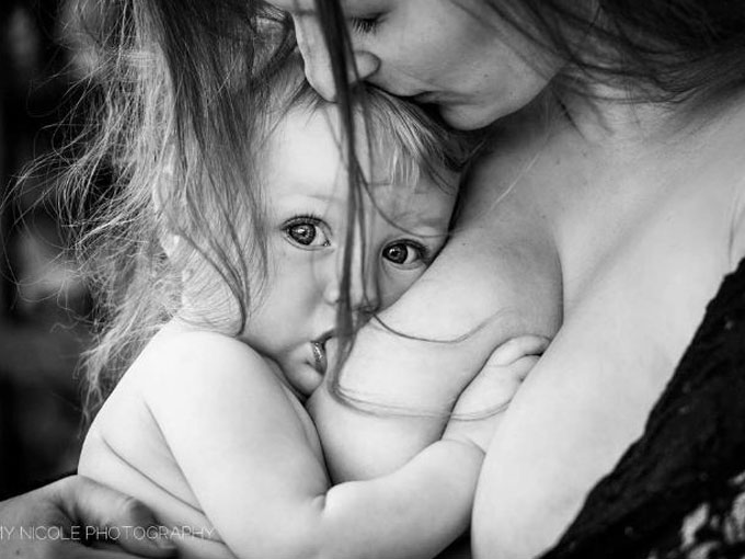 10 bonitas fotografías sobre lactancia materna