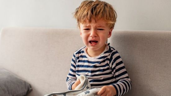 niño llorando