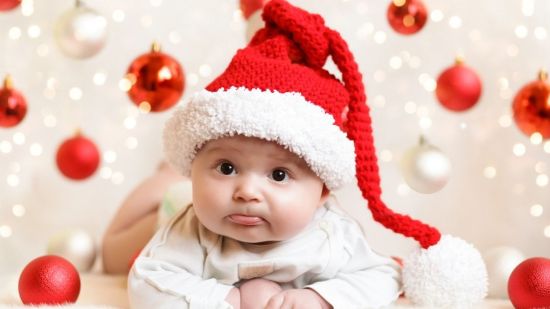 Una foto de tu bebé, la mejor felicitación de Navidad