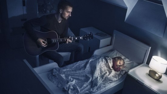 familia durmiendo
