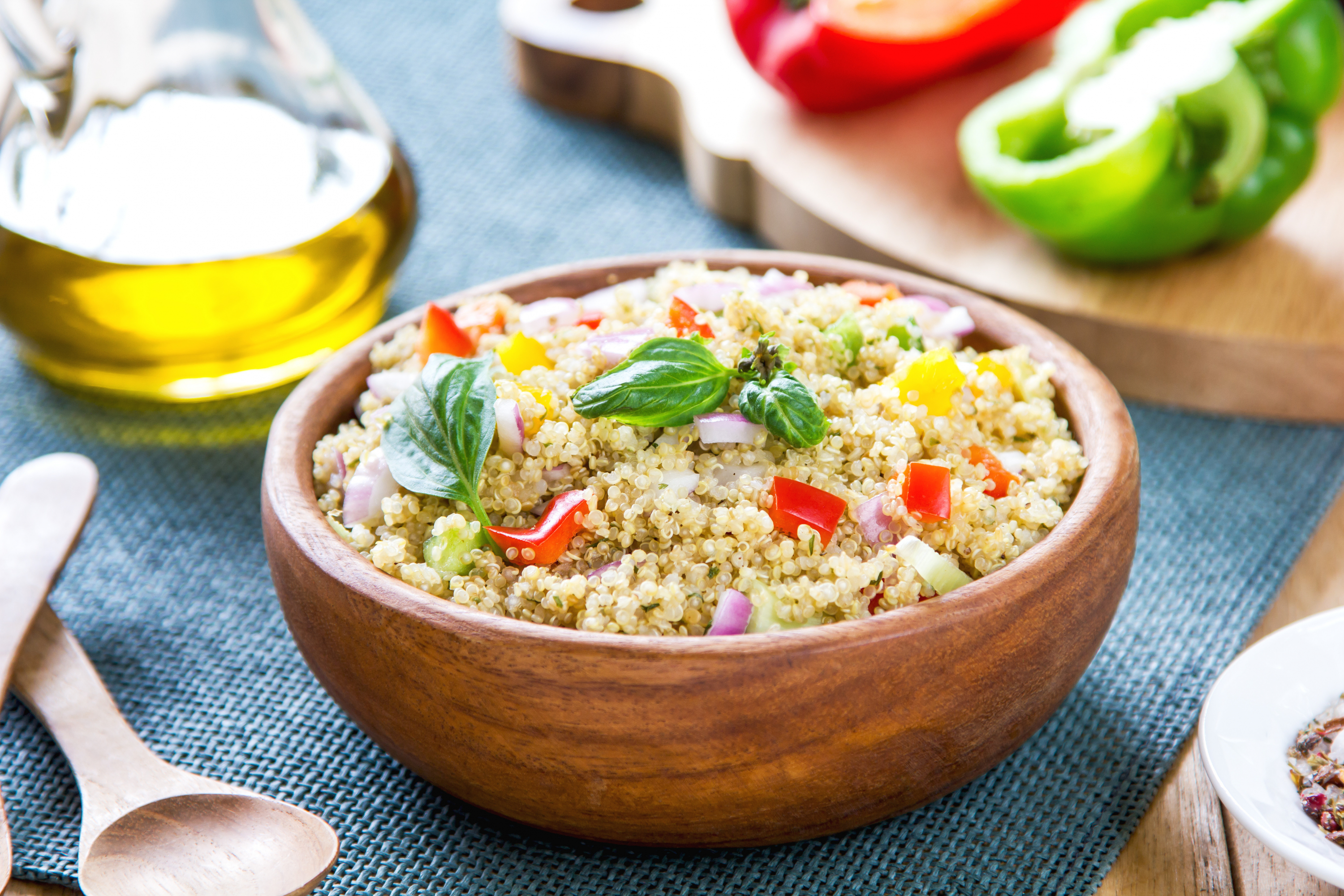 Superalimentos para las embarazadas: beneficios de la quinoa
