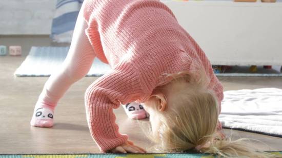 A qué edad está preparado para hacer la voltereta un niño