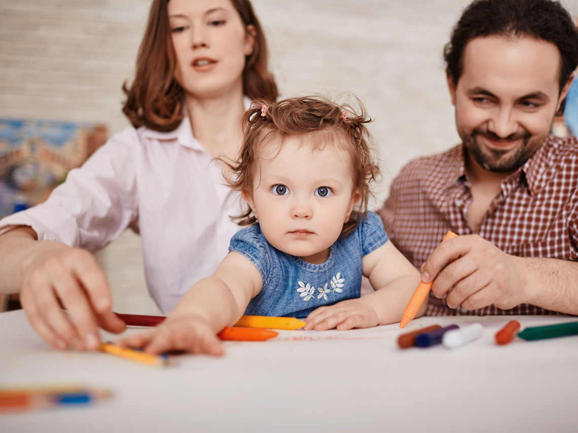 Papá y mamá, aliados en la educación de los hijos