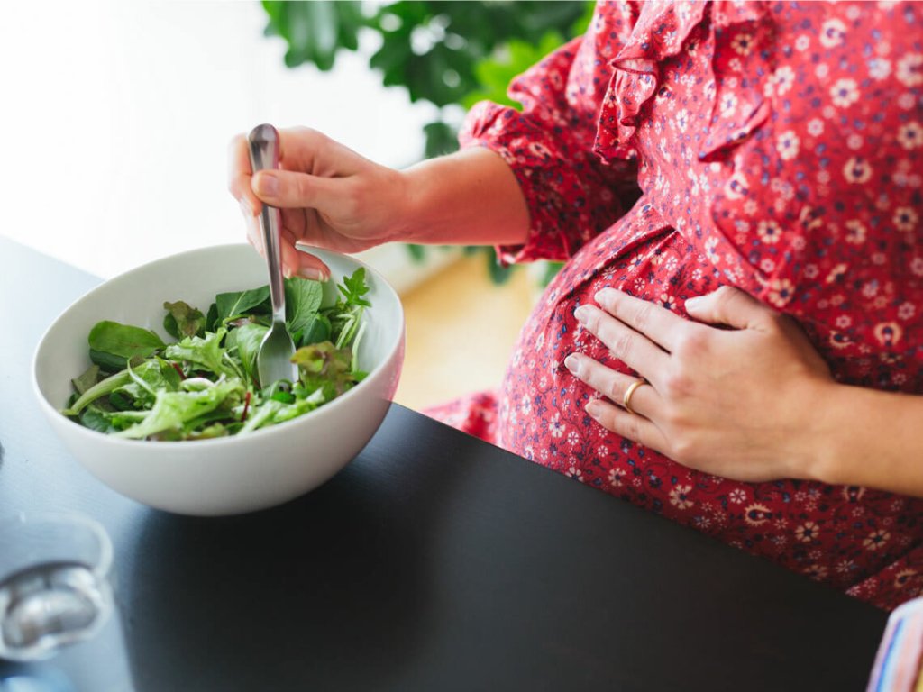 Embarazo, veganismo y dieta vegetariana