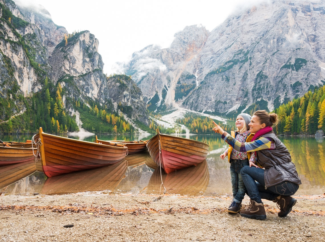 Rutas para viajar por la Europa más natural con niños