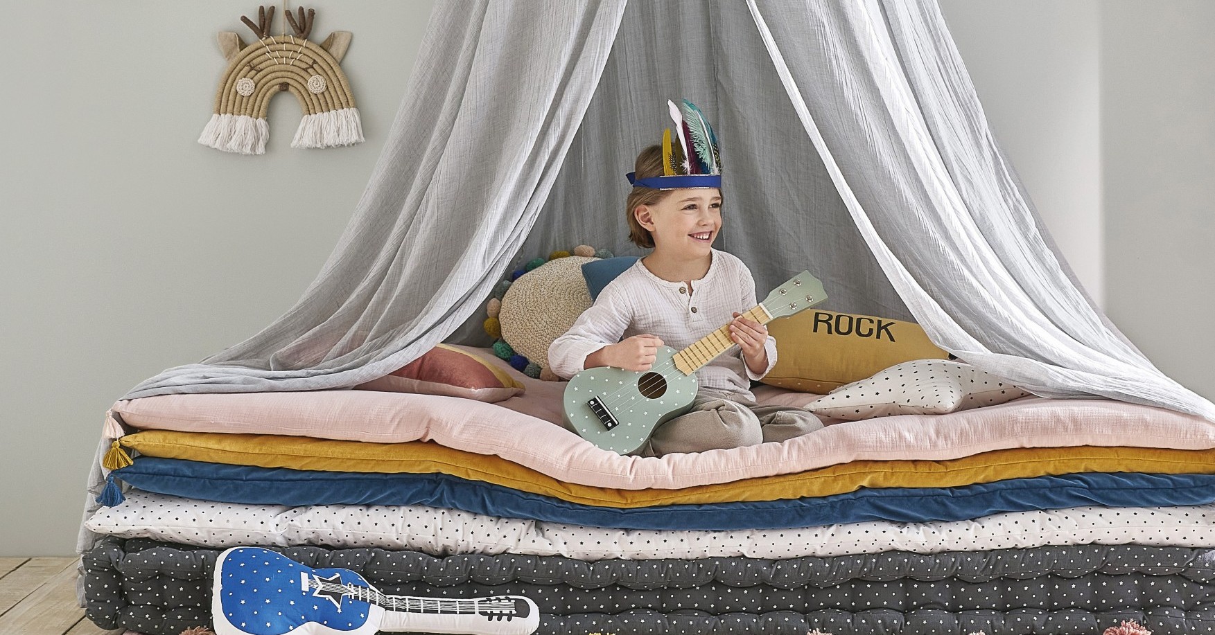 Ideas para que la habitación de tus hijos sea alegre, funcional y sostenible