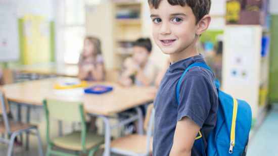 niños vuelta a clase