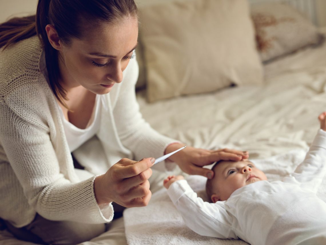 Fiebre en bebés menores de 6 meses