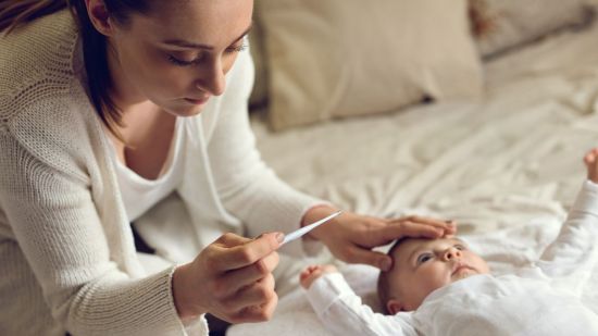 Fiebre en bebés menores de 6 meses