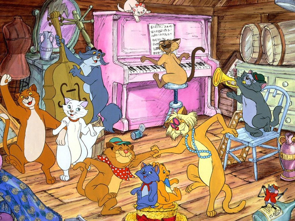 Fotograma de Los aristogatos