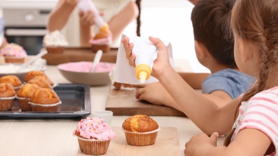 Muffins para niños (Foto: depositphotos)