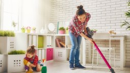 Tareas domésticas y niños