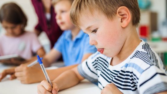 Colegio, niños y coronavirus