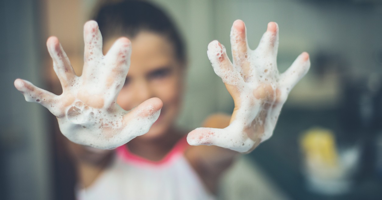 Jabones lavado mano niños