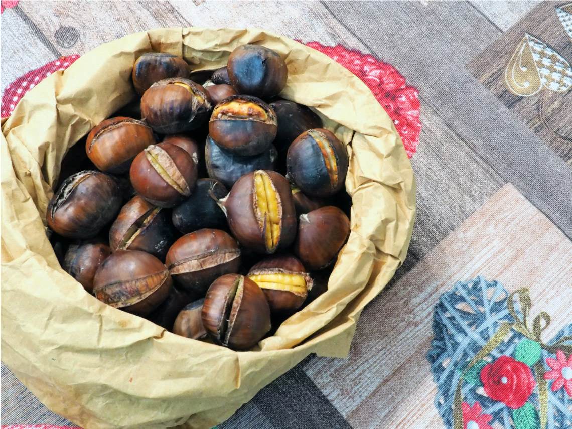 Cómo asar castañas fácilmente en casa