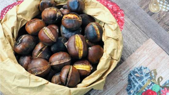 Cómo asar castañas fácilmente en casa