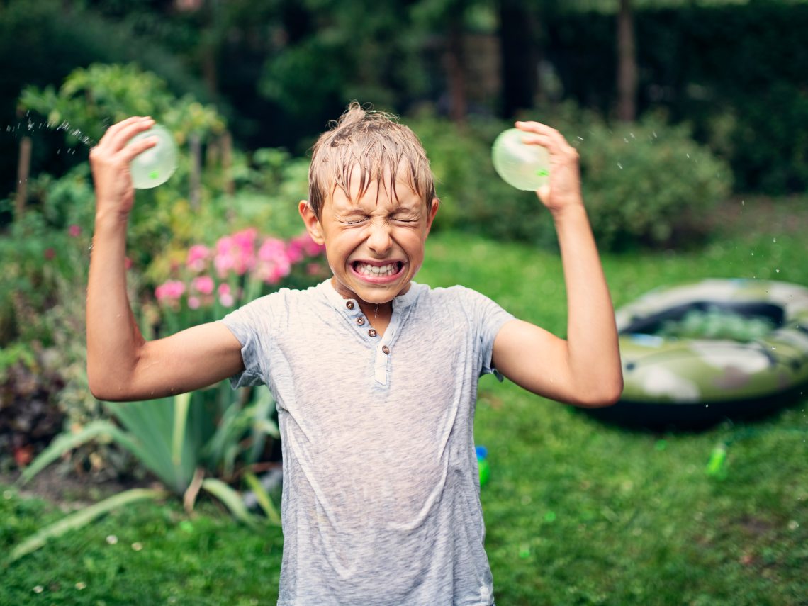 Juegos con hielo para niños