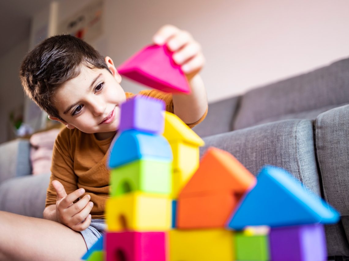 Cómo organizar los bloques de construcción
