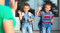 Primer día de colegio
