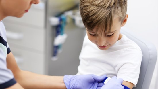 Anemia por falta de hierro en niños