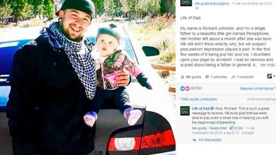 La carta de un padre soltero que ha emocionado a todos
