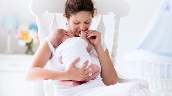 madre y bebe