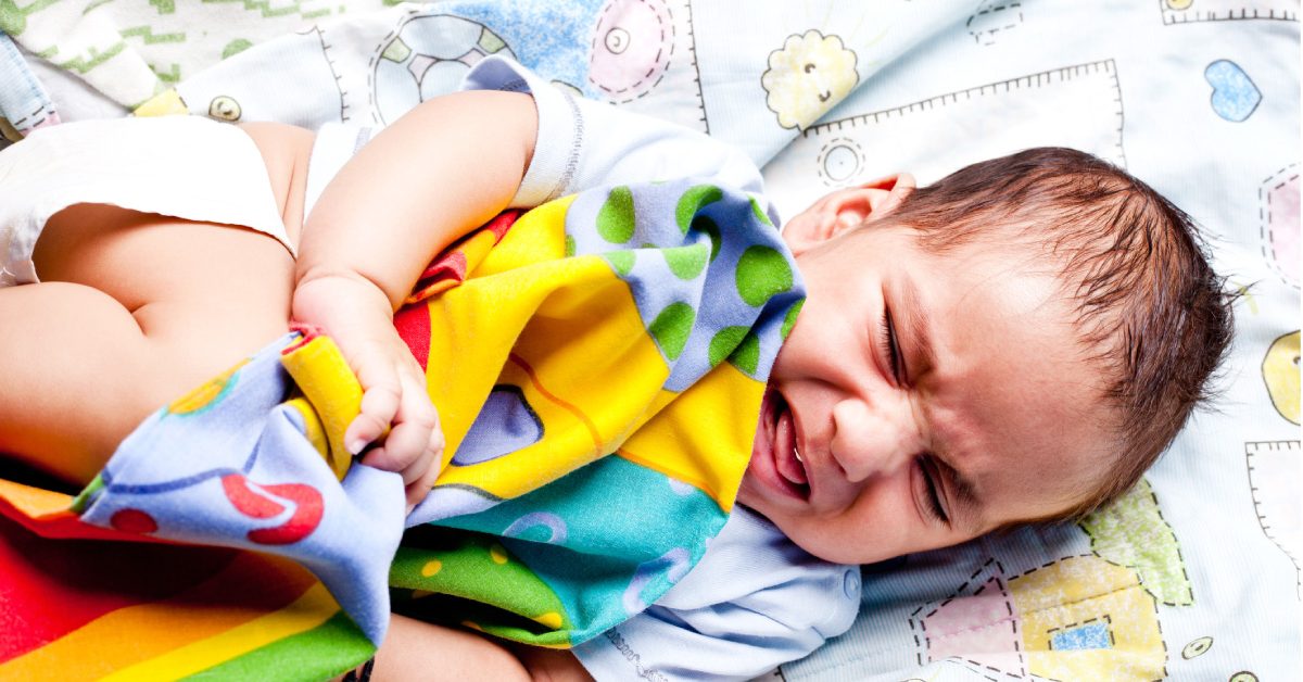 Las causas más frecuentes del dolor de barriga en bebés