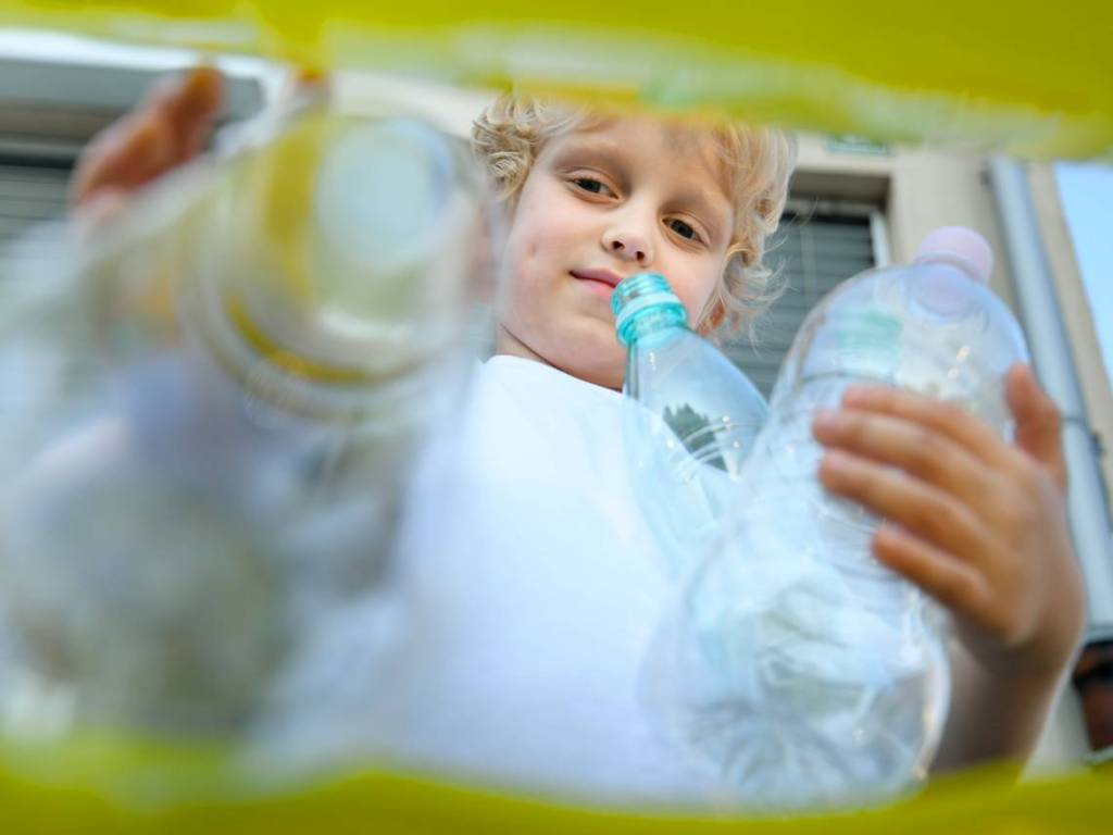 reciclaje niños